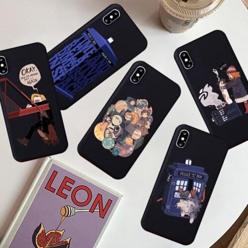 Jamular Doctor Who High Quality Silicone Soft Shell Phone Case for IPhone 11 Pro XS Max X XR 7 8 6 6S Plus TV Phone Back Cover