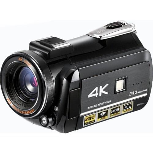 Winait 24MP WIFI digital video camera super 4k camera Night vision with 3.0'' touch display wifi digital video camcorder