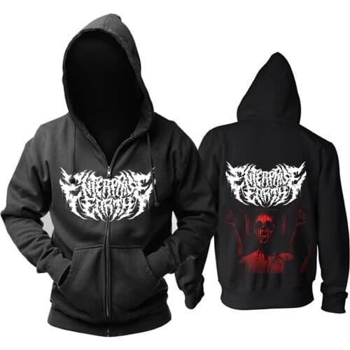 4 designs horrible Enterprise Earth death Zipper Sweatshirt Rock Demon Nice Soft Warm hoodies heavy metal punk fleece Outerwear