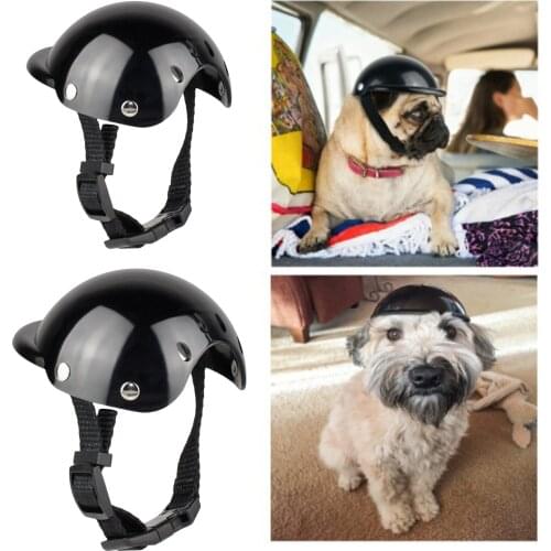 Pet Helmet Sun Rain Protection Safety Pet Hat Motorcycle Hat for Motorcycle Riding