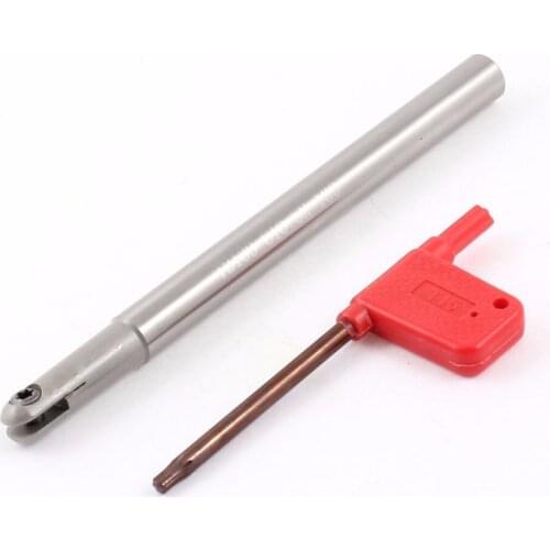 1PCS T2139C10-5R-130 1 Flute Cutting Tools Alloy Ball Precision End Mills Arbor