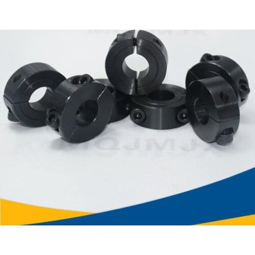 1pcs separate type optical axis fixed ring bearing clamp locking sleeve bushing screws MITK M50 M55 M60 inside diameter