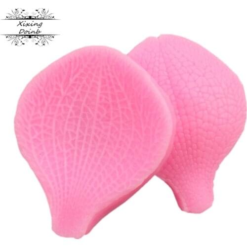 2Pcs DIY petal silicone cake mold Sugar Art mold fudge mold fudge cake decoration Tools Kitchen baking utensils