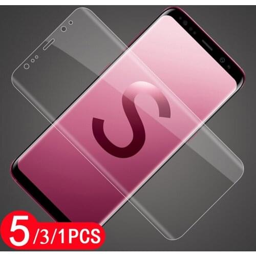5/3/1Pcs for Samsung Galaxy S20 Ultra S10 5G plus lite S10E tempered glass S9 S8 plus S7 edge protective screen protector film