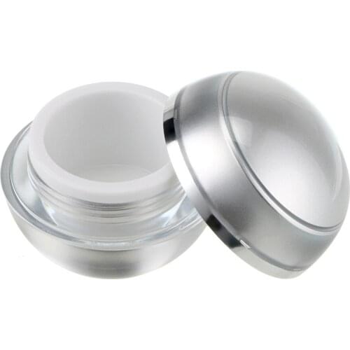 5 PCS 5g Refillable Bottles Plastic Empty Makeup Jar Pot Travel Face Cream/Lotion/Cosmetic Container For NAIL ART Makeup