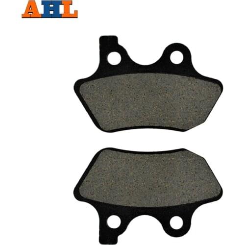 AHL Motorcycle Rear Brake Disc Pads For Harley All Dyna & Touring Series 2000-2007
