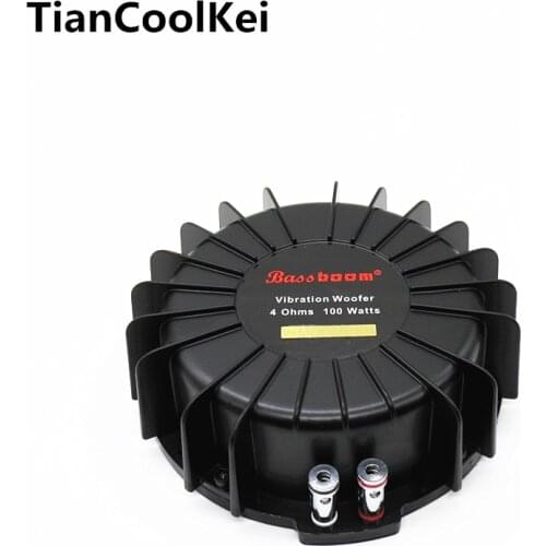 Car Tactile Transducer big Bass Shaker Vibrating speaker vibration speaker performance is good 100W Bass Shakers vibro speaker