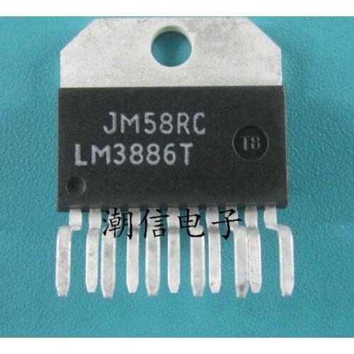 Free Shipping 5pcs/lot LM3886T LM3886 ZIP-11 stock