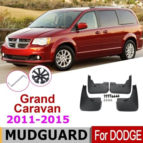 Mudflap For Dodge Grand Caravan Accessories 2015-2011 Flap Car over Fender Mud Guard Splash Flaps Mudguard 2014 2013 2012