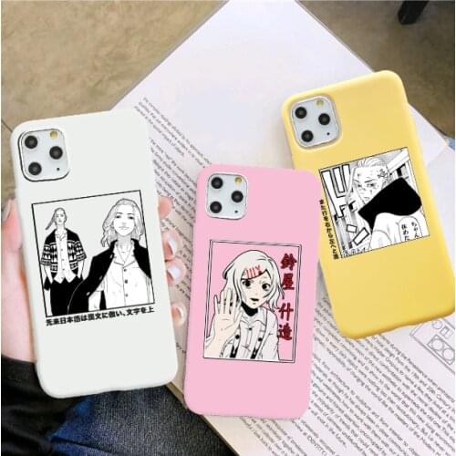 Anime Tokyo Ghoul Suave Cover For iPhone 11 12 Pro XS MAX XR X 7 8 6Plus SE 2021 Candy Soft Silicone Phone Cover Bag