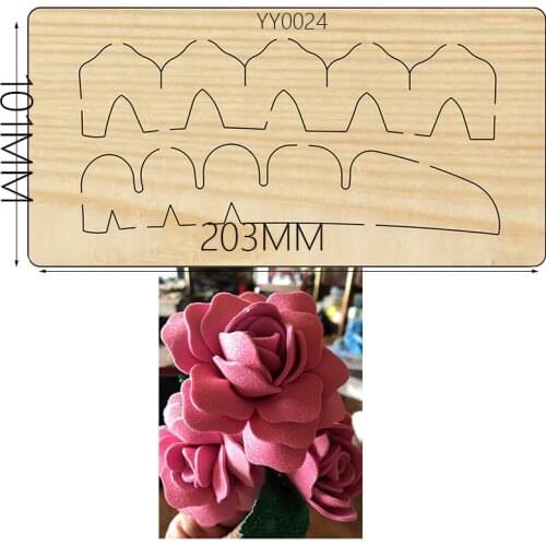Flower wood die cutting dies, suitable for common die cutting machines in the market 2020 new metal dies flower die cuts