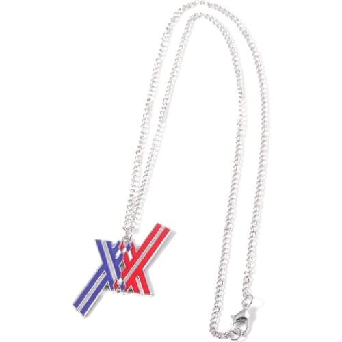 DARLING in the FRANXX Zero Two Cosplay Pendant Necklace Accessories For Gift Chain