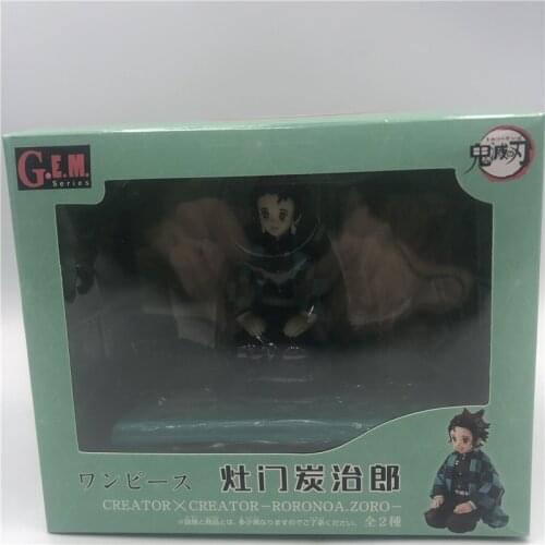 Demon Slayer Kimetsu No Yaiba Kamado Tanjirou Kamado Nezuko action Toys for Kids Collectible Model PVC action Figure 13cm