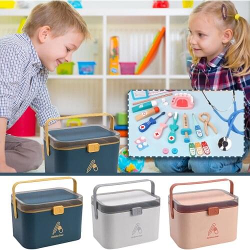 Childrens Gift Box Kid Pretend Dentist Role Playing House Game Toys Simulation Boy Girl Cosplay Doctors Nurse Check Teeth Suit