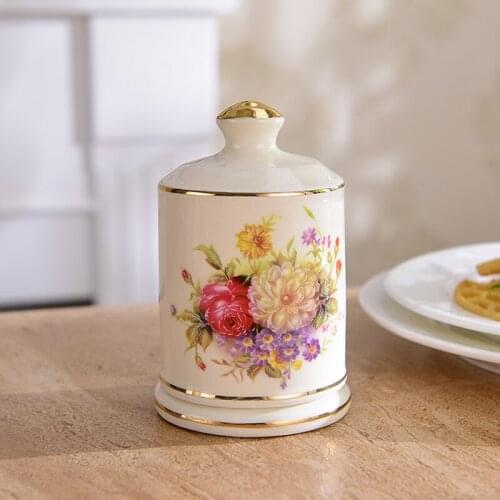 European toothpick box, ceramic toothpick barrel, individual creativity