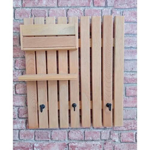 Gudy Wood Bathroom Hooks