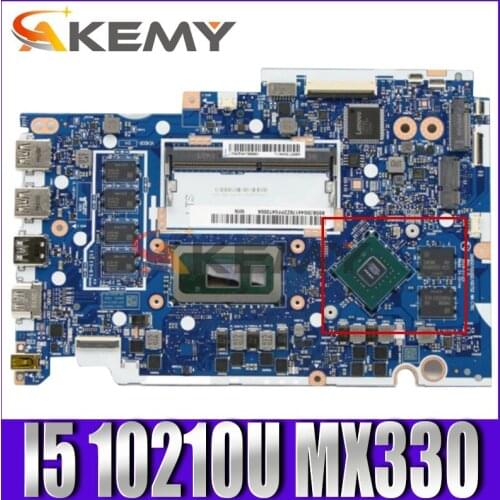 Mainboard For Lenovo ideapad 3-14IML05/V14 G1-IML Laptop motherboard GS452/GS552/GS752 NM-C781 W/ I5 10210U 4G GPU MX330 2G