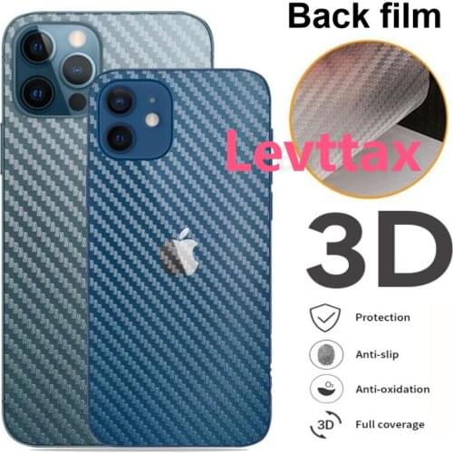 Transparent Clear Back Film for Iphone 12 Mini 11 Pro X Xr Soft Silm Back Screen Protector For iphone X Xs Max SE20 7 8 6S Plus