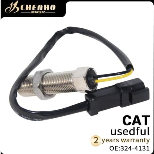 CHENHO BRAND NEW Fuel Rail Pressure Sensor 324-4131 Excavator accessories for E312C 320C D 323D2 speed sensor 3244131
