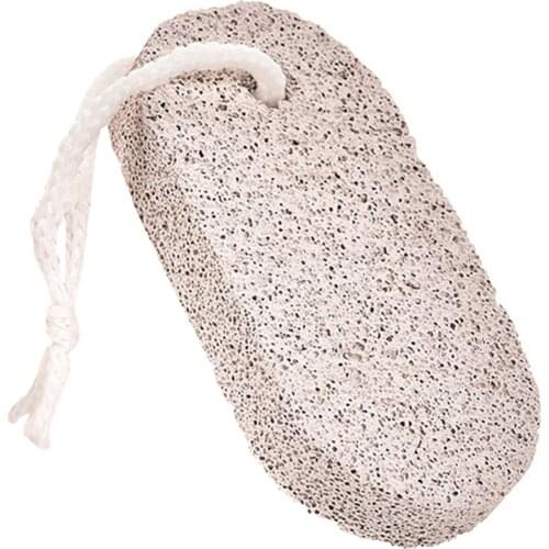 Pumice Stone Exfoliating Foot Rub Feet Comfortable Itchy Skin Gentle Pedicure Tool SANA889