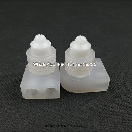 Plastic Air Atomizing Spray Nozzle,Plastic PP 6552-1/8” JAC Miniature Air Atomizing Nozzle,PP Miniature Air Atomizing Nozzle