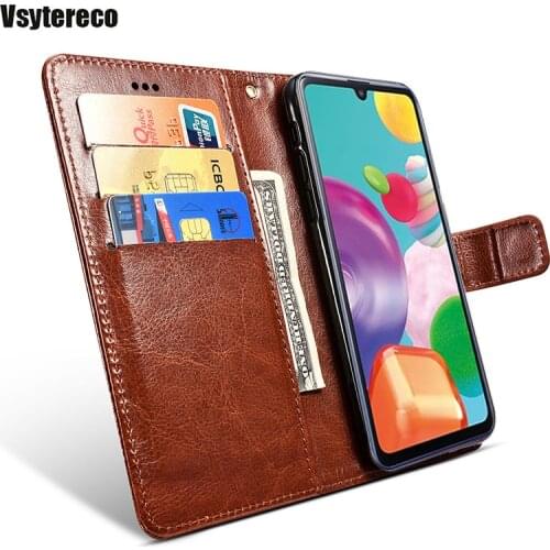 For Samsung Galaxy A41 SC-41A Case Luxury Leather Kickstand Mobile Phone Bag Wallet Cover For Samsung A41 A 41 DoCoMo Flip Case