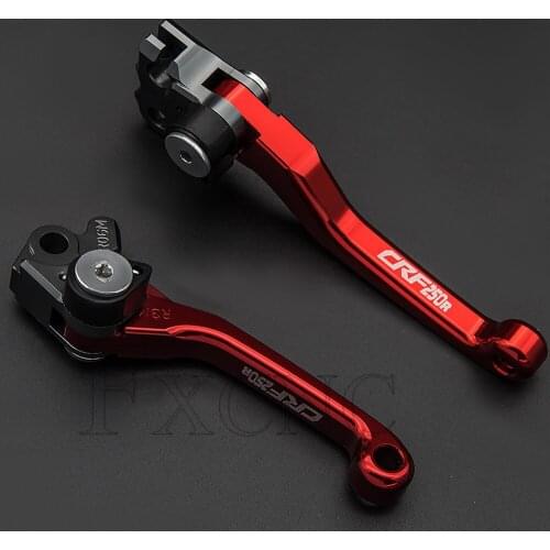 Motocross Foldable Pit Bike Brake Clutch Levers Handle For Honda CRF250R CRF 250R 2007 2008 2009 2010 2011 2012 2013-2021