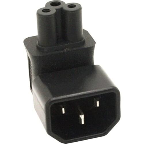 Universal Power Adapter IEC 320 C14 to C5 Adapter Converter C5 to C14 AC Power Plug Socket 3 Pin IEC320 C14 Connector