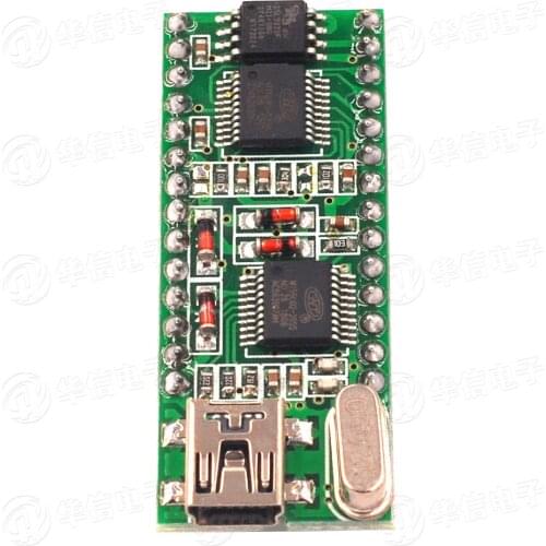 WT588D-U WT588D-U-32M Voice Control Board 5V Mini USB Interface Sound Controller Module 32M DC 2.8V 5.5V DAC PWM WAV Output