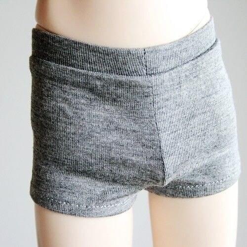 [wamami] 01# Grey Underwear/Briefs For 1/4 MSD 1/3 SD DZ AOD BJD Doll Dollfie