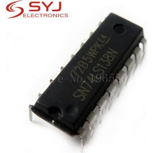 10pcs/lot SN74LS138N HD74LS138P 74LS138 DIP-16 new original In Stock