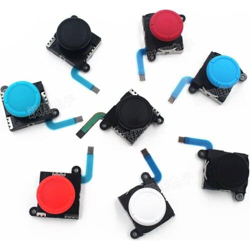 50pcs New arrival for Nintend Switch 3D Analog Joystick Thumb Sticks Sensor replacement for NS Joy-Con Analog Free Shipping