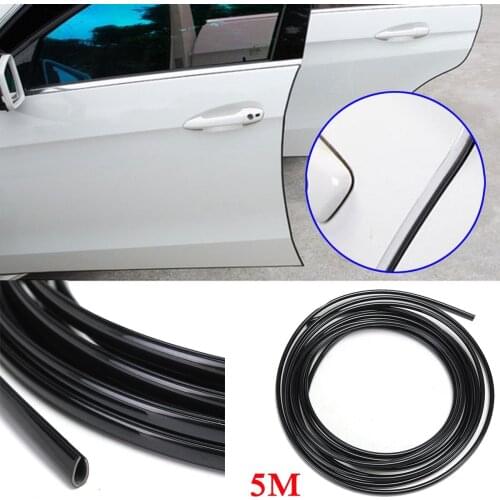 Car Styling door edge rubber scratch Stickers for audi a3 8l kia sportage clio 4 bmw z4 e46 renault megane 3 Accessories