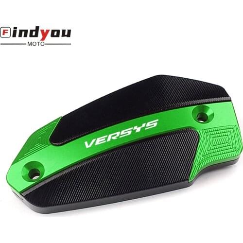 For KAWASAKI VERSYS650 VERSYS 650 2007-2019 NEW Motorcycle CNC Aluminum Front Brake Fluid Reservoir Oil Cap cover