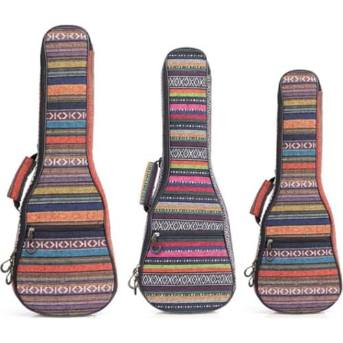 Pocket Ukulele Case Pearl Cotton Portable Waterproof Ukulele Bag Cover Cute Ukulele Backpack Accessory Storage Pocket