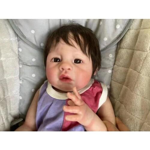 66cm Boy Doll Reborn Bebe Doll Bebe Reborn Baby Dolls for Children Toys bebe Reborn Reborn Doll with Cute Clothes Toys for Girls
