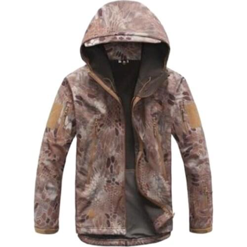 Lurker Shark Skin Softshell Jacket Tactical Military V 4.0 Mens Windbreaker Raincoat With Hood Clothes Dropshipping Fulfillment