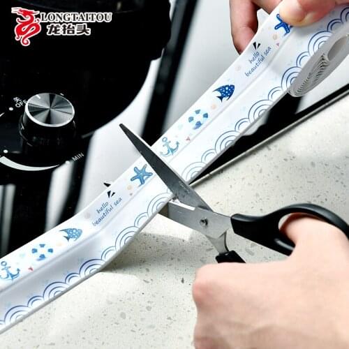 Oil button sink waterproof mouldproof moistureproof pool hearth article xiancai basins water retaining the seam strip