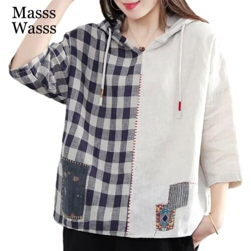 Женские белые рубашки Masss Wasss China At AliExpress