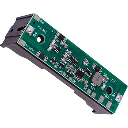18650 Lithium Battery Boost Module 5V While Charging and Discharging Ups Uninterrupted Protection Integrated Board