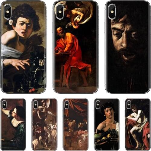 Soft TPU Covers For Huawei Honor 6 6A 7 7X 7A 7C 8 8C 8X 9 9X 10 10i 20 Lite Play Pro Caravaggio The Soul and the Blood