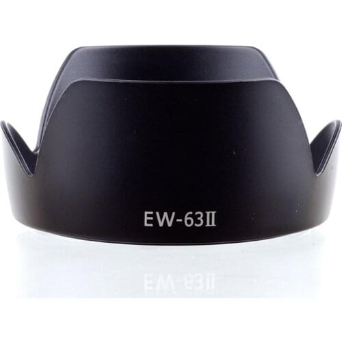 New 10 pc Mounted Plastic lens hood EW-63II for Canon EF 28-105mm f/3.5-4.5 II USM & EF 28mm f/1.8 USM whole sale free shipping