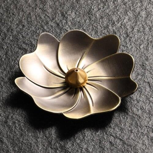 1 Pc Sakura Shape Incense Burner Incense Furnace Censer Adornment for Home