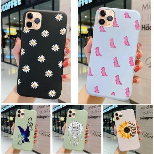 Suitable for iphone 13 mini 13pro 13promax mobile phone case back cover soft silicone matte cartoon cute