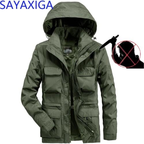 Blade stab proof Anti-cut tactical Men Jacket Knife slash resistant Stealth tops outfit safety Self Defense outwear blouse 4X