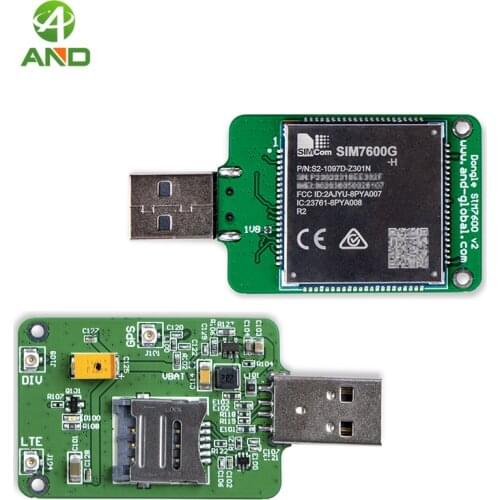 USB dongle SIM7600G H,LTE USB Dongle CAT4 SIMCOM 4G SIM7600G-H 1pc