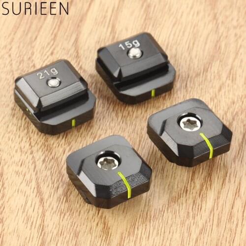 SURIEEN 1Pc Golf Weight With Screw And Slider Fit for 2017 New M1 Driver 15g 21g Golf Clubs Head Weigts Replacements
