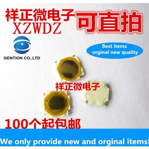 50pcs 100% orginal SKRBACE010 SMD 4-pin film tact switch button mobile phone 4.8x4.8x0.55