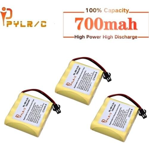 4.8v 700mah Rechargeable Battery For Rc toys Cars Tanks Robots Gun AA NI-MH Battery 4.8v Battery Pack For Rc Boats With SM Plug