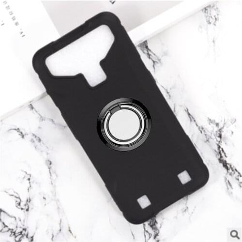 For Cubot Quest Back Ring Holder Bracket Phone Case Cover Phone TPU Soft Silicone Cases for Cubot Quest
